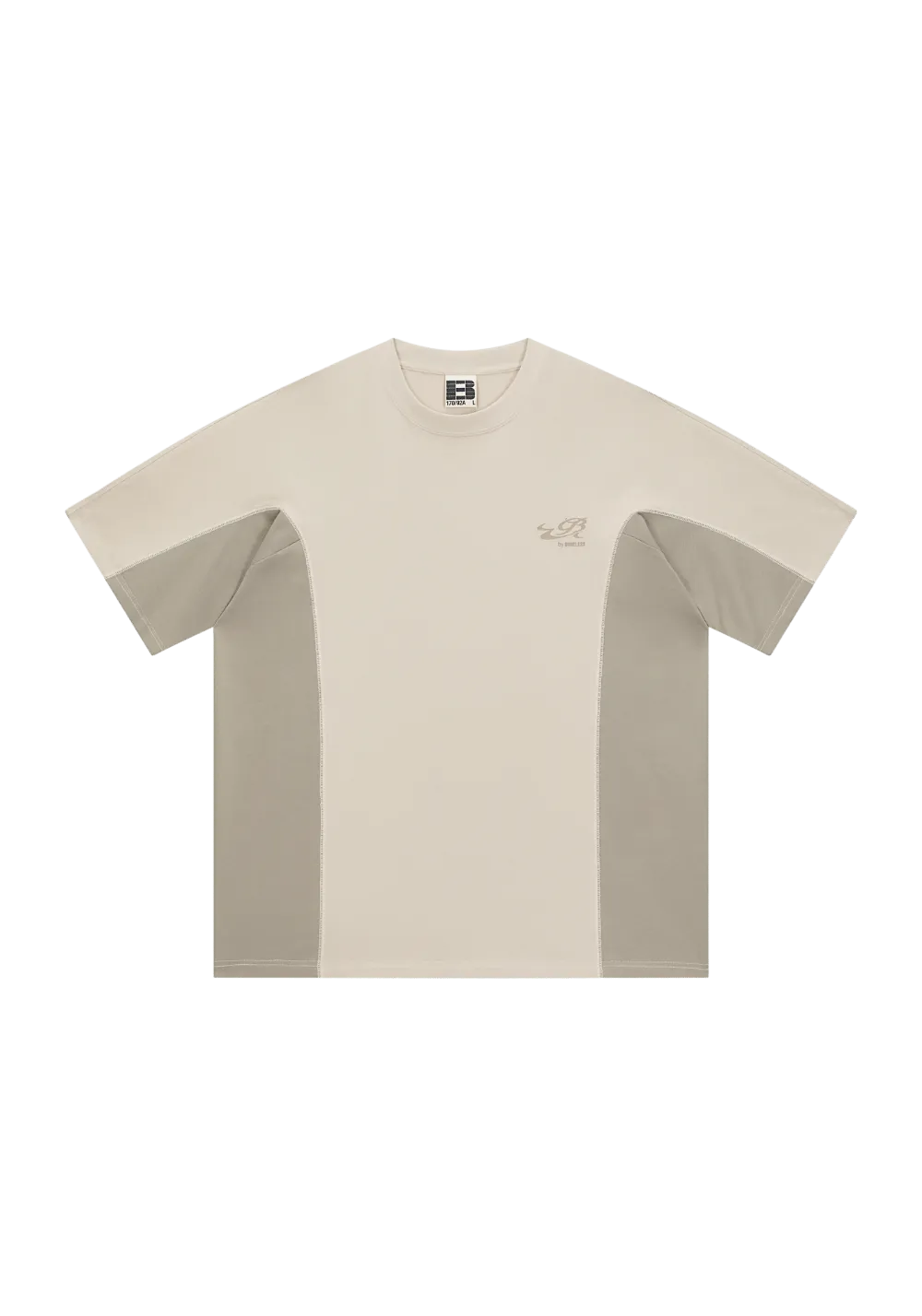 Deconstructed Split Panel T-Shirt