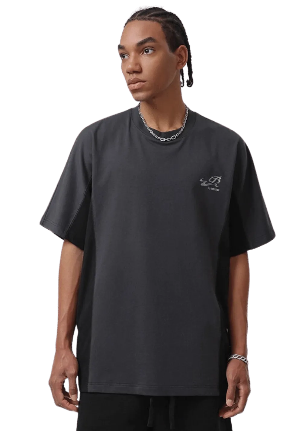 Deconstructed Split Panel T-Shirt