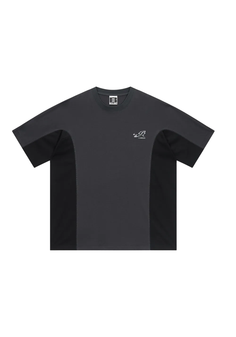 Deconstructed Split Panel T-Shirt