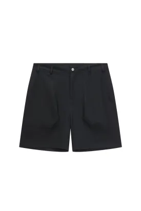 Deconstructed Suit Shorts