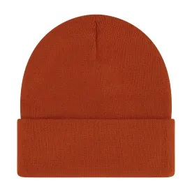 Elowel Beanie Hats for Men and Women - 100% Acrylic Thick Thermal Knit Skull Beanie Winter Hat - Unisex Cuffed Plain Caramel Beanie Hat