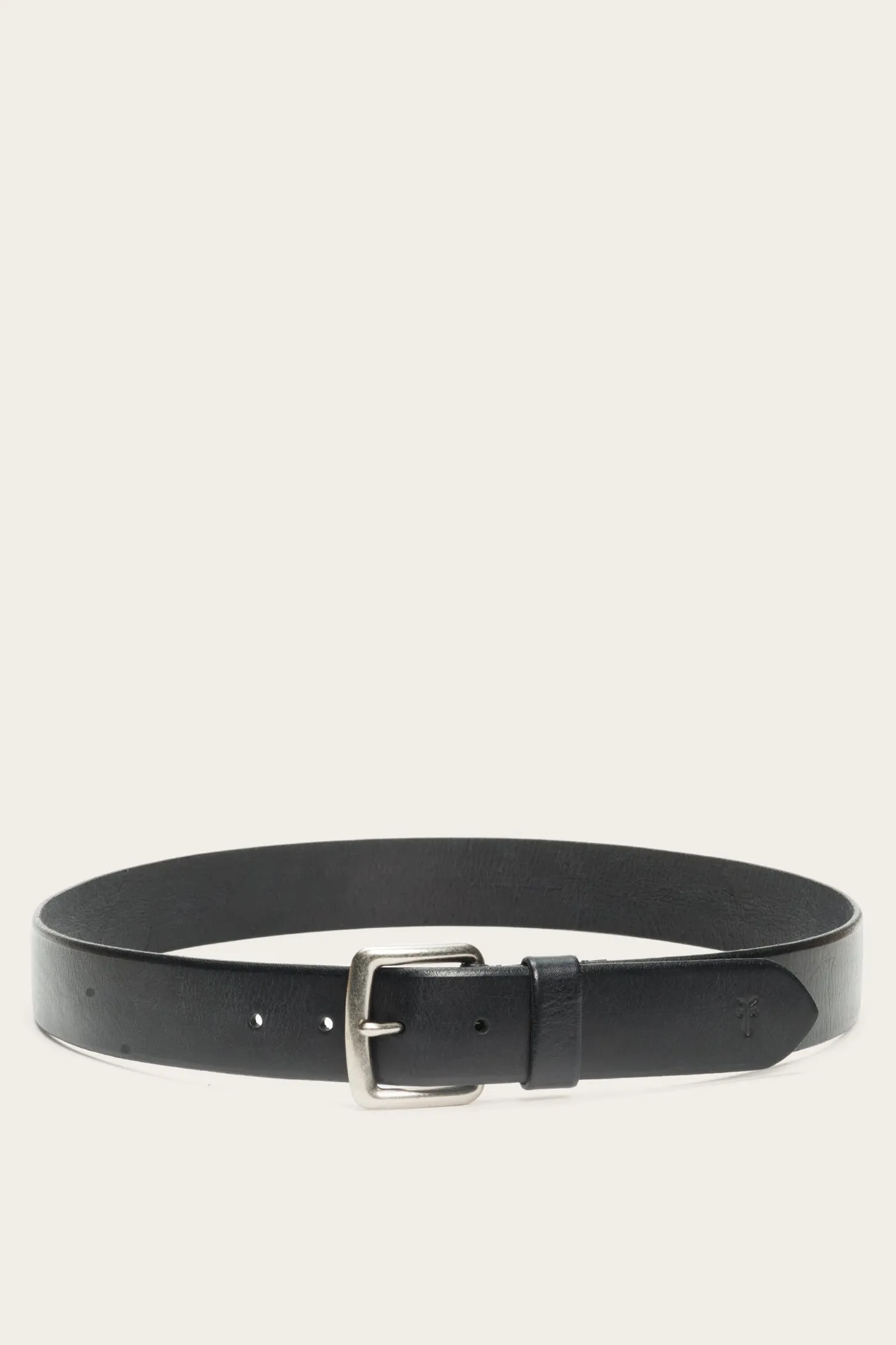 Flat Strap Raw Bevel Edge Belt