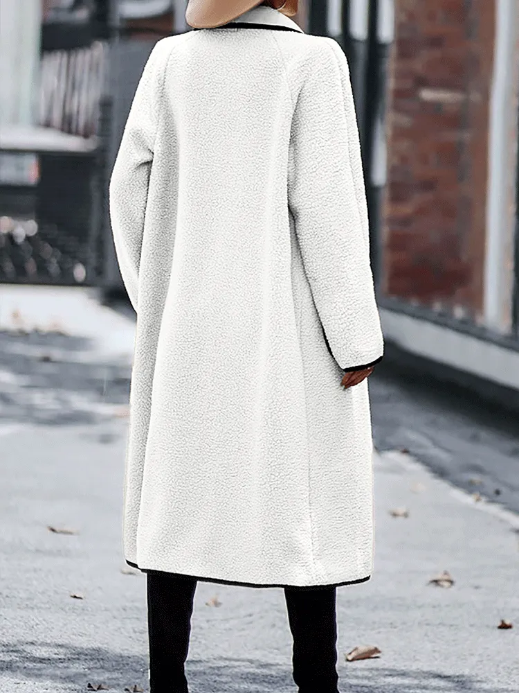 Fleece Charming Solid Coat