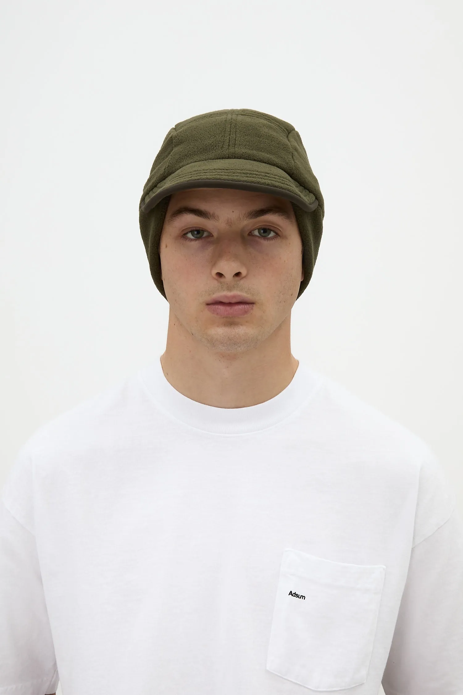 Fleece Run Hat - Olive