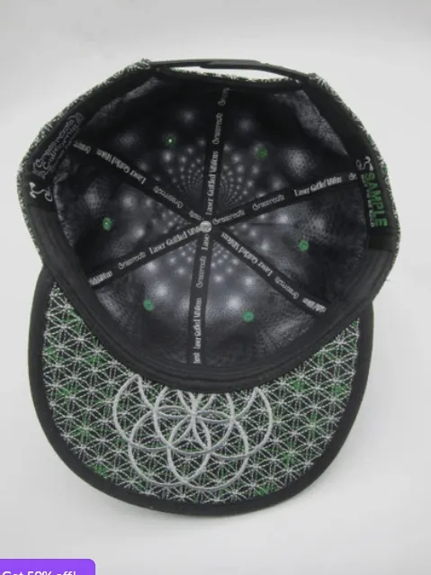 Flower of Life Hologram Snapback