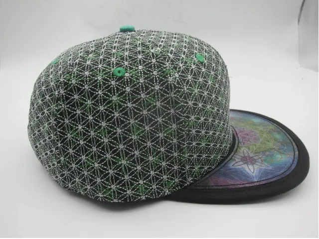 Flower of Life Hologram Snapback