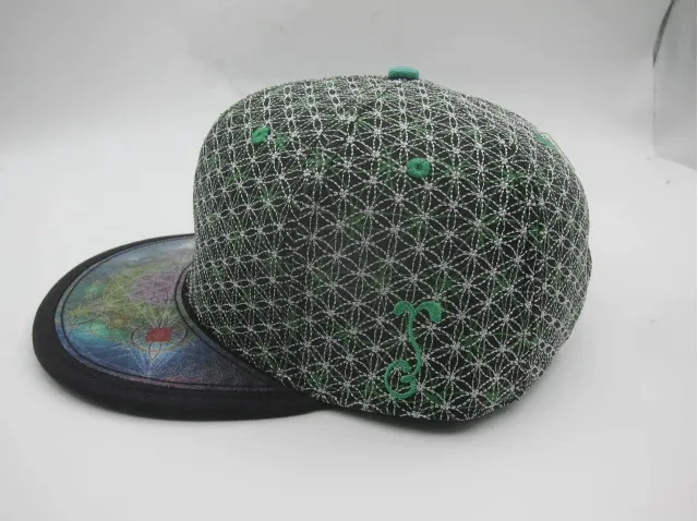 Flower of Life Hologram Snapback