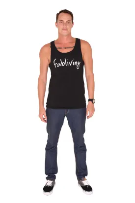 FP fabliving cotton tank (black/white)