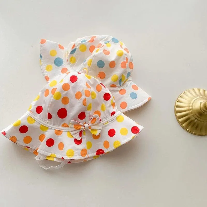 Frilled Print Bucket Hats