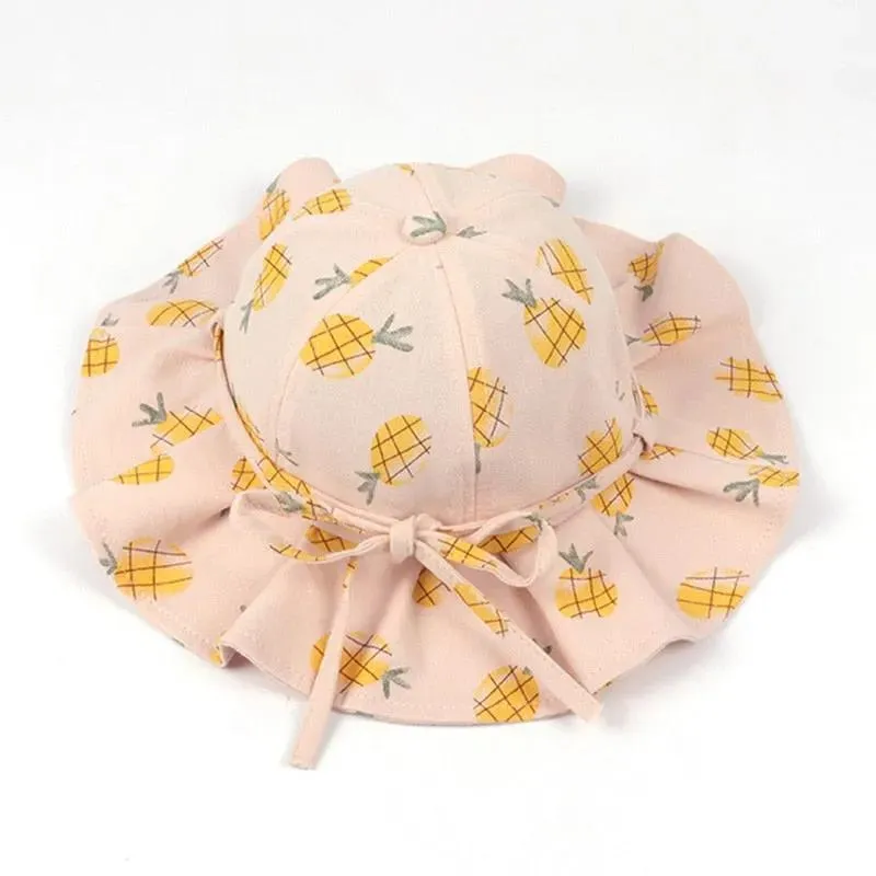 Frilled Print Bucket Hats