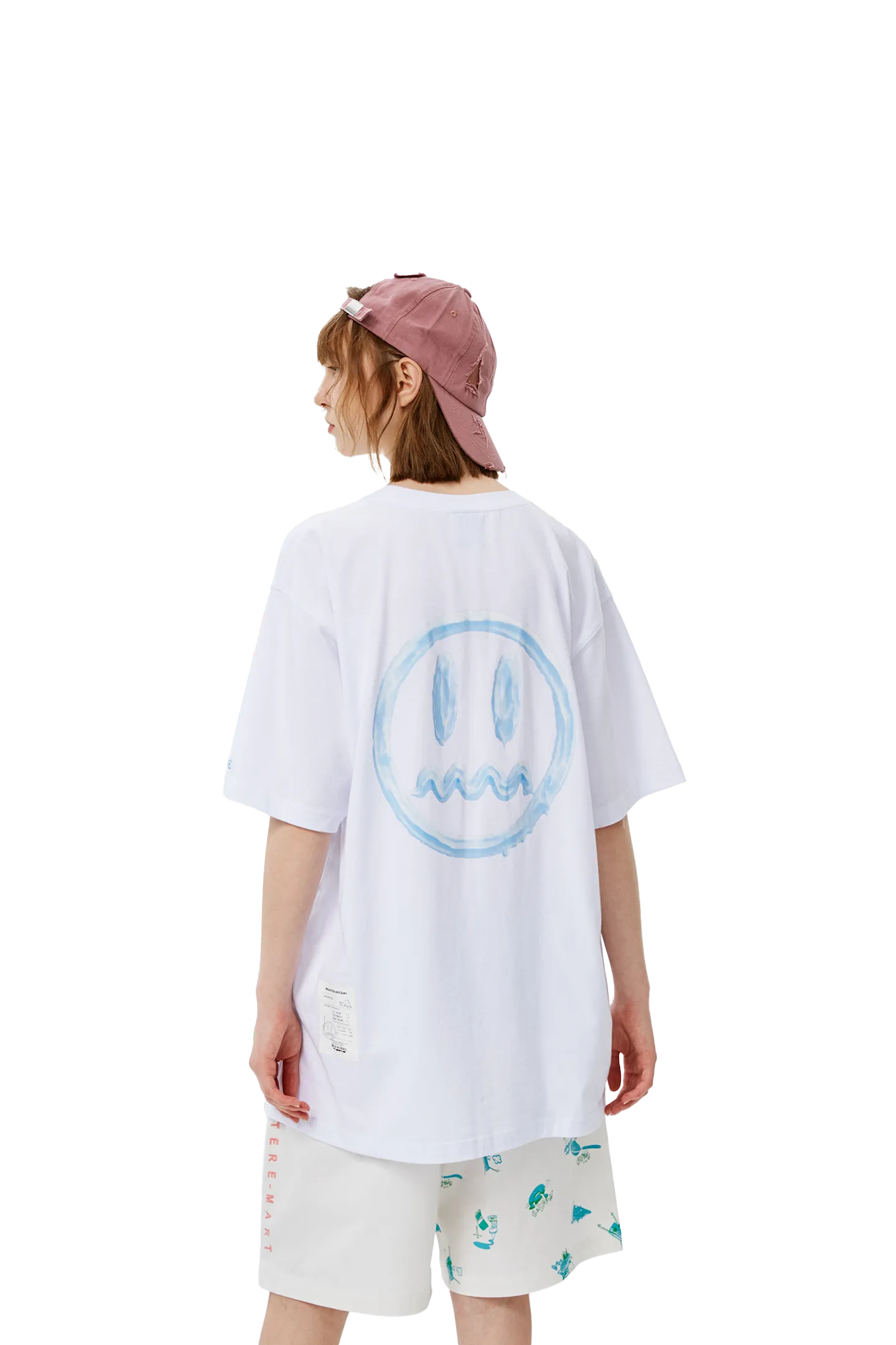 Ghost Face Loose Short Sleeve T-Shirt