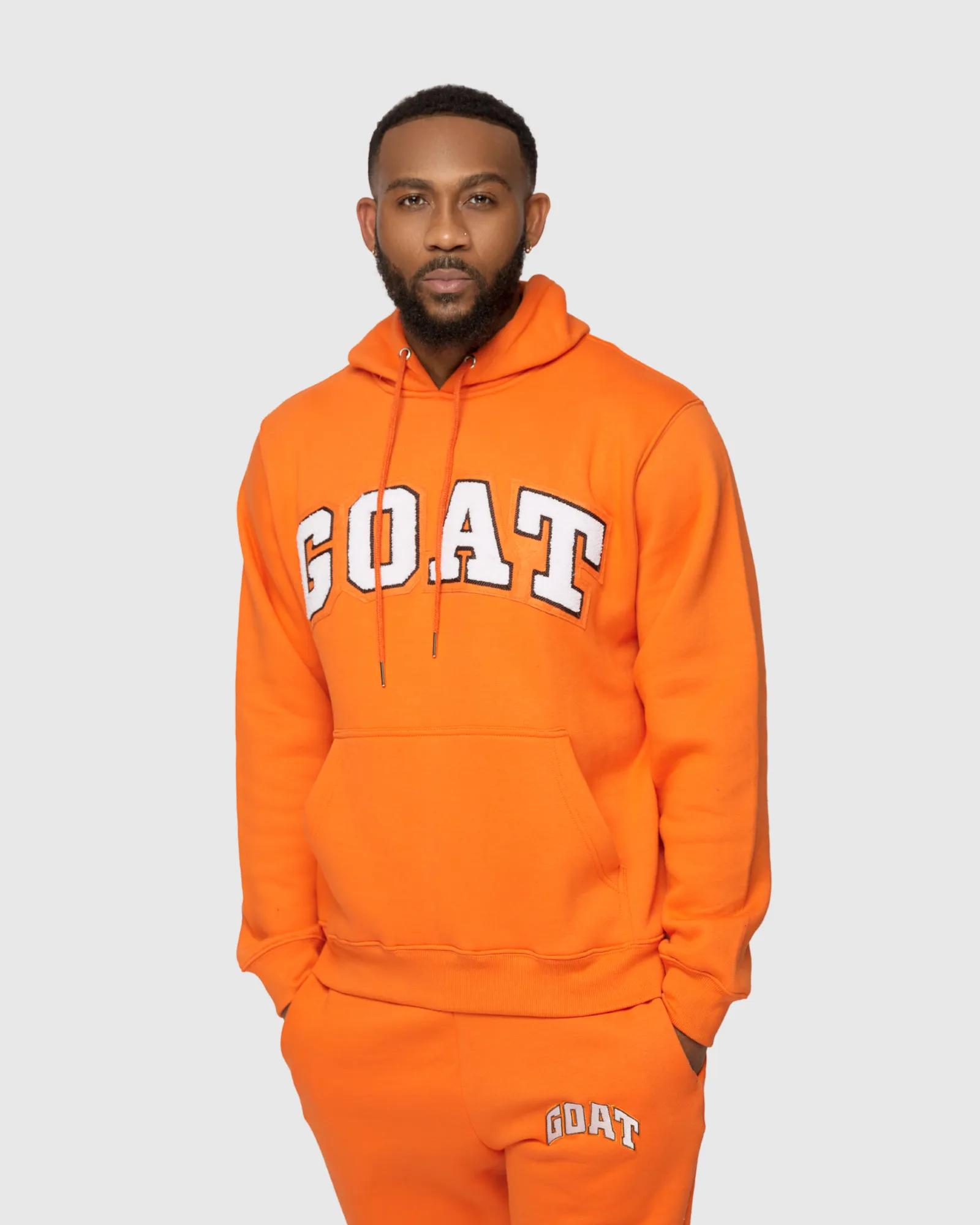 GOAT Arch Logo Chenille Sweatsuit (Starfish)