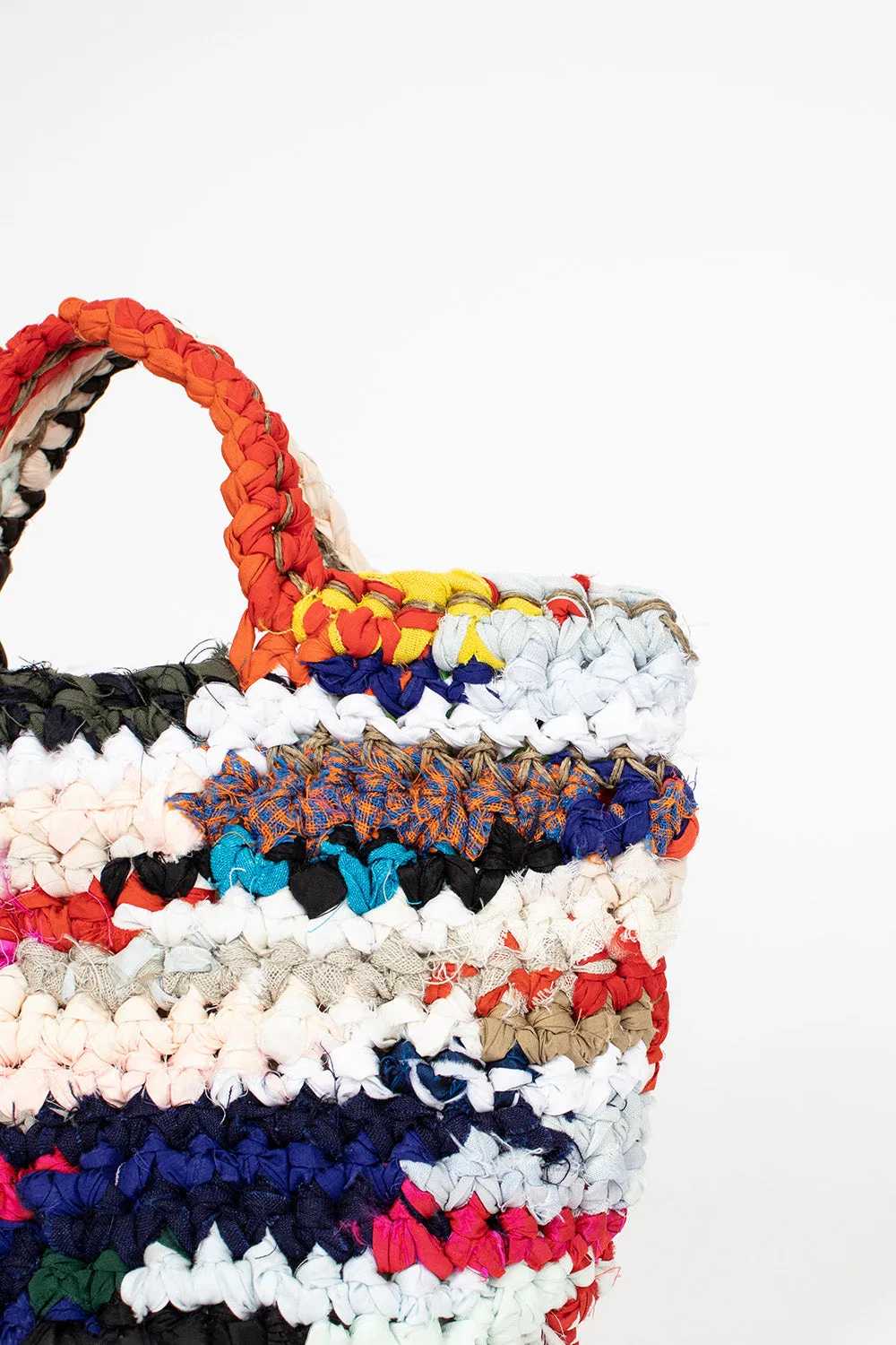 Hand Crochet Pasticcio Bag Multi