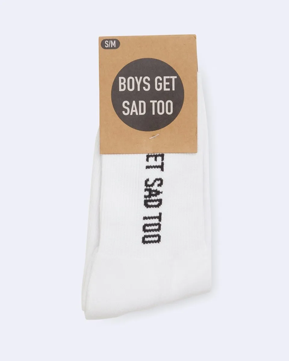 HEAVY COTTON SOCKS WHITE