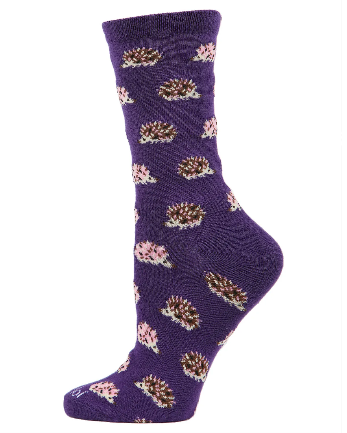 Hedgehogs Bamboo Blend Crew Socks