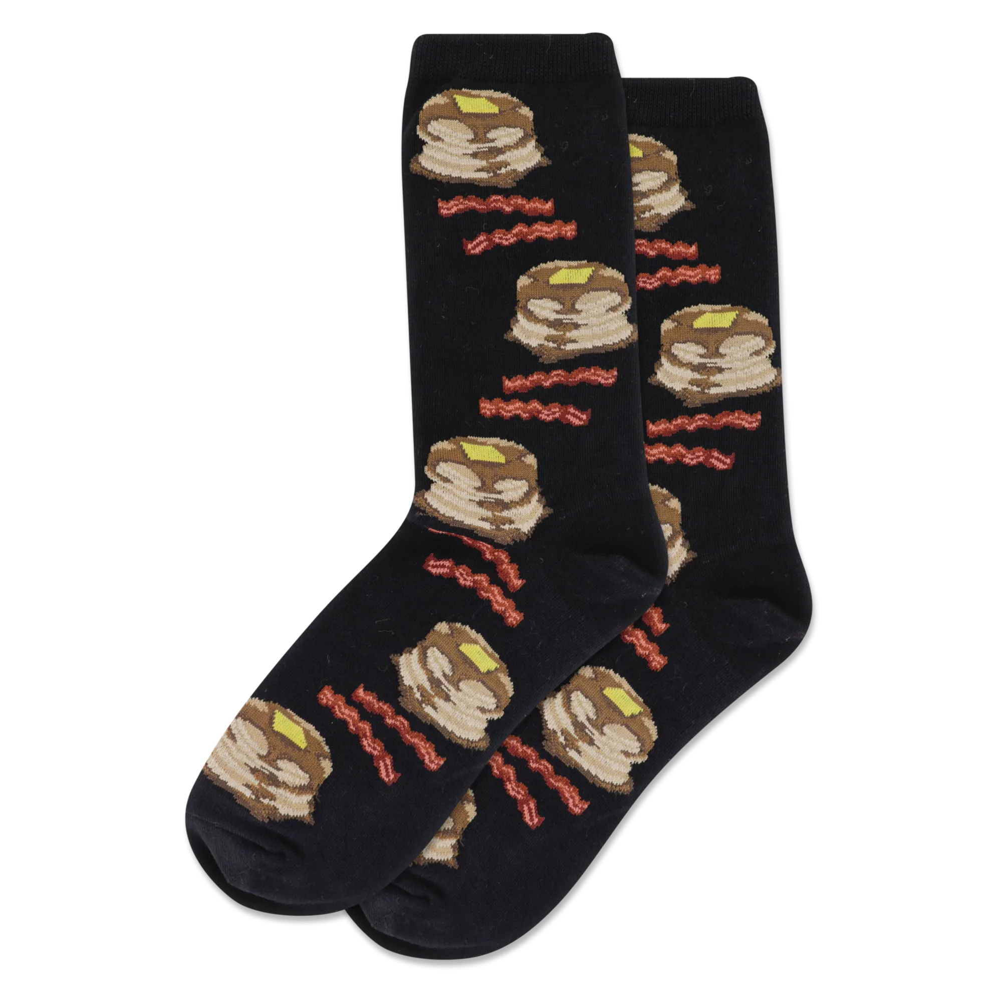 HOTSOX Women's Pancakes And Bacon Crew Socks