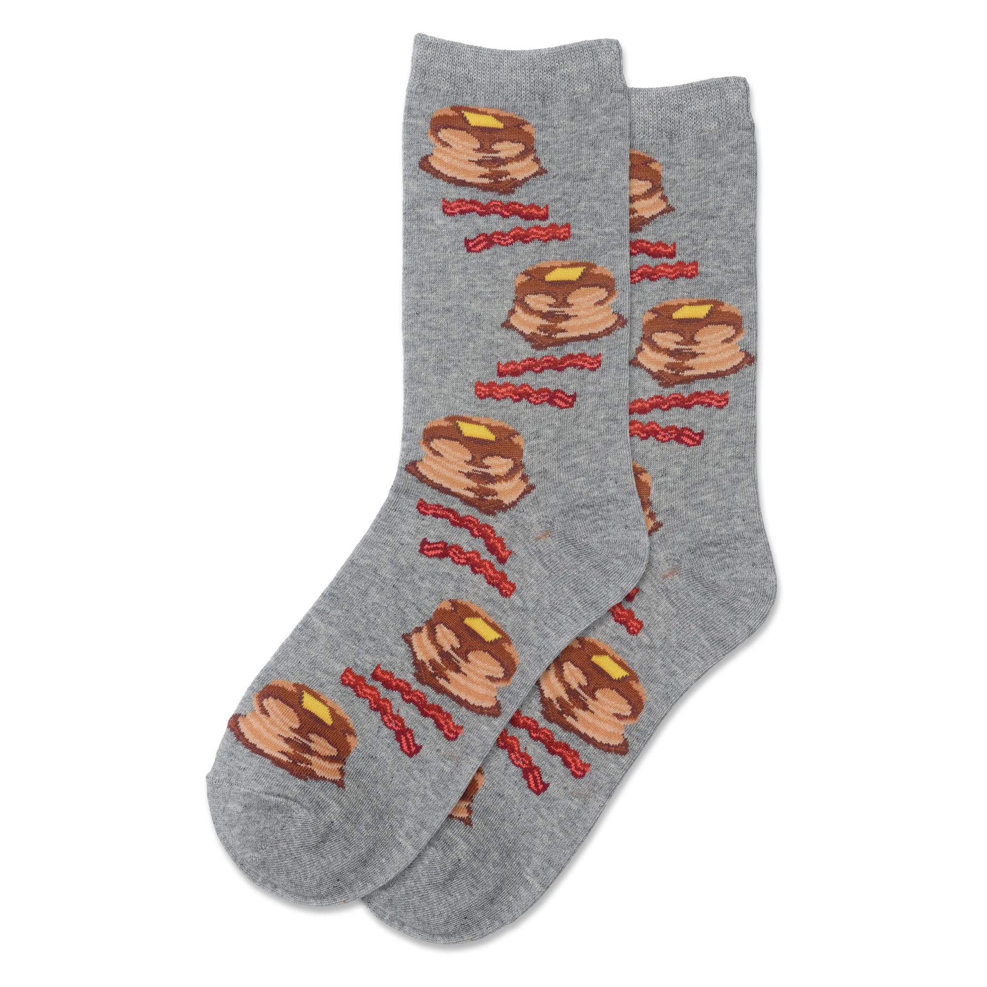 HOTSOX Women's Pancakes And Bacon Crew Socks