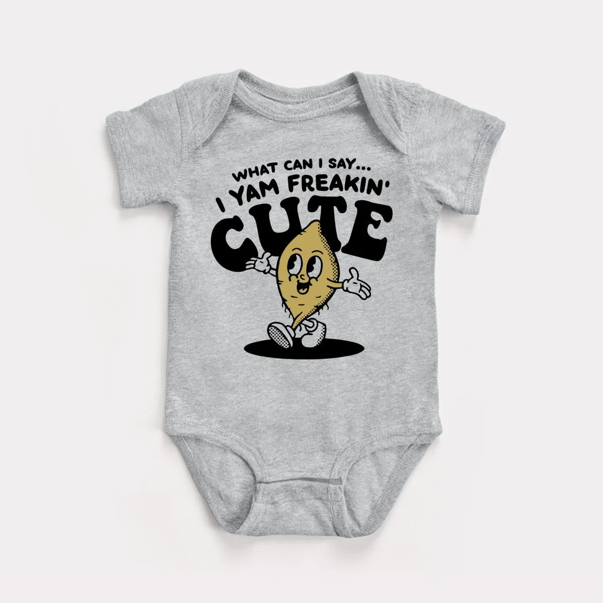 I Yam Freakin' Cute Baby Bodysuit