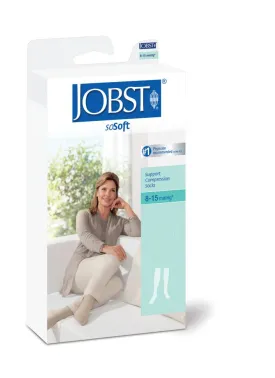 JOBST soSOFT KNEE 8-15 mmHg RIBBED