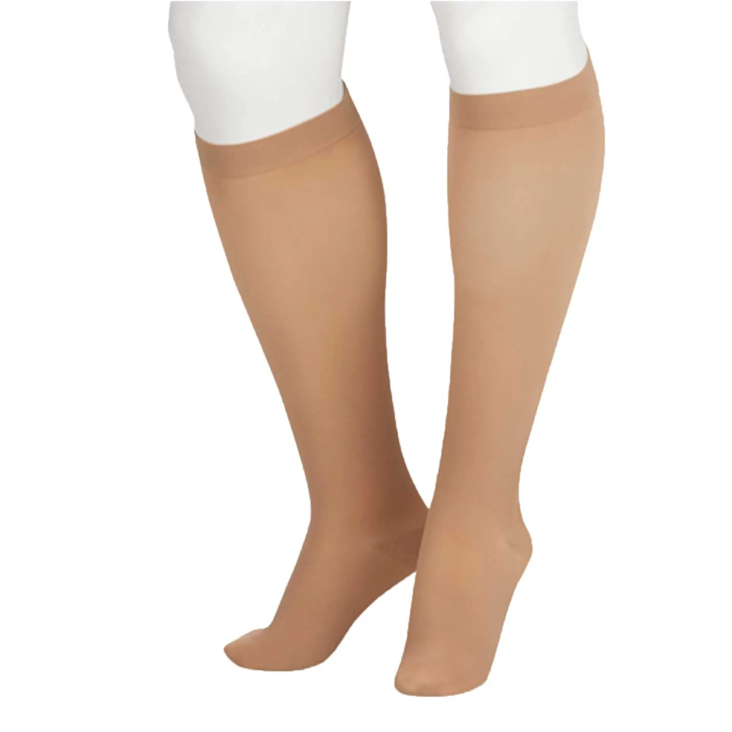 Juzo 2001 Soft Closed Toe Knee Highs - 20-30 mmHg