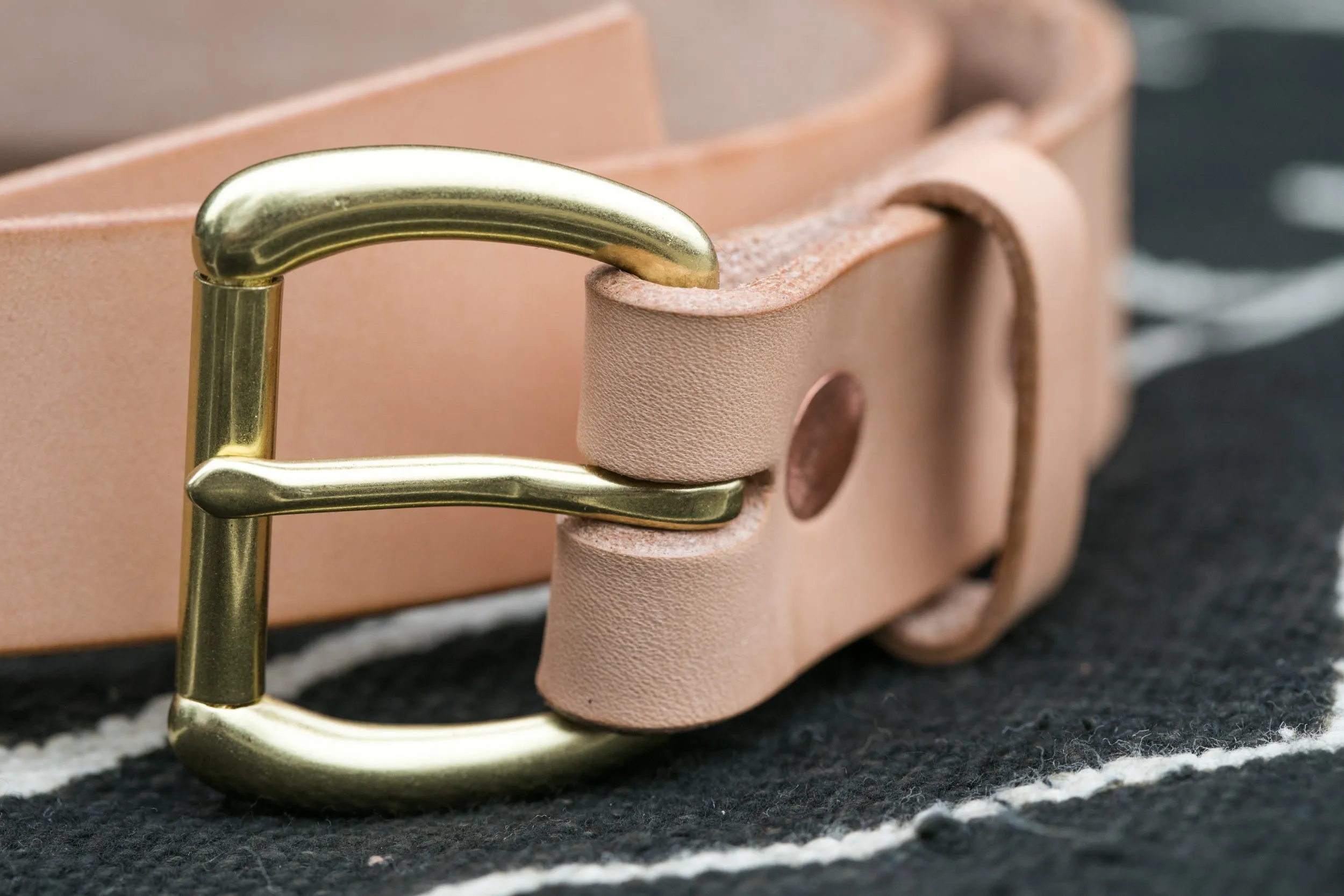 Keeper Brass Belt 1.25" RAW