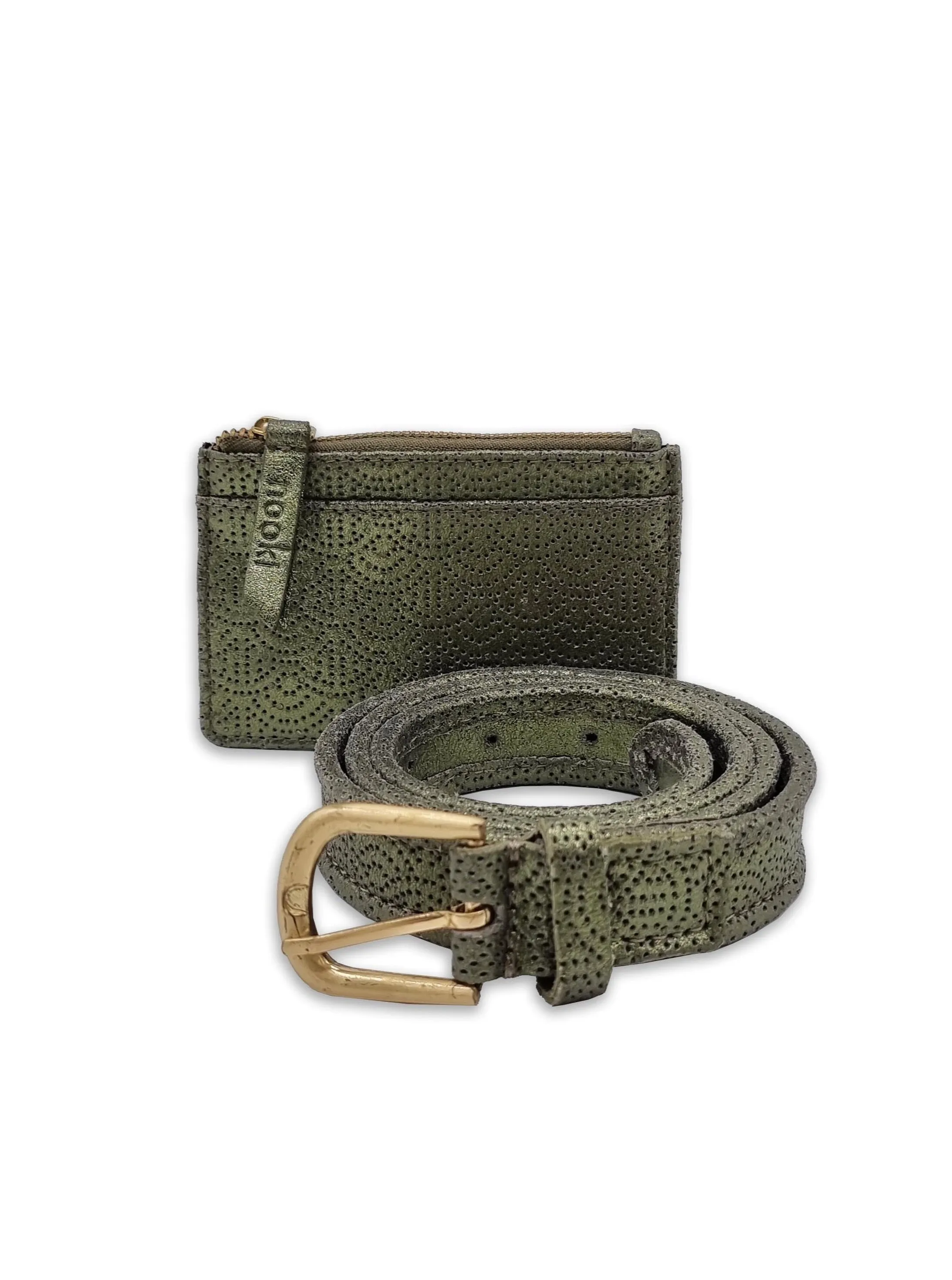 KENWOOD PUNCHED BELT-OLIVE