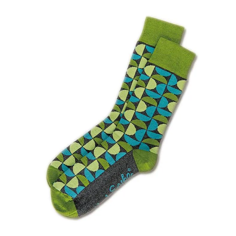 Kinky - Australian Cotton Socks - Green