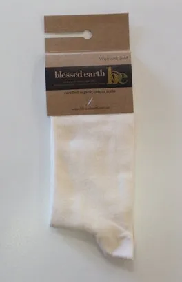 Ladies organic cotton Sneaker Socks