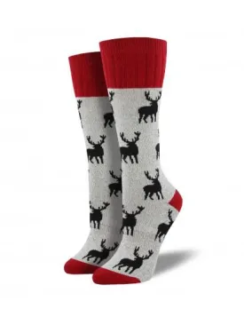 Ladies Outlands Stag Socks