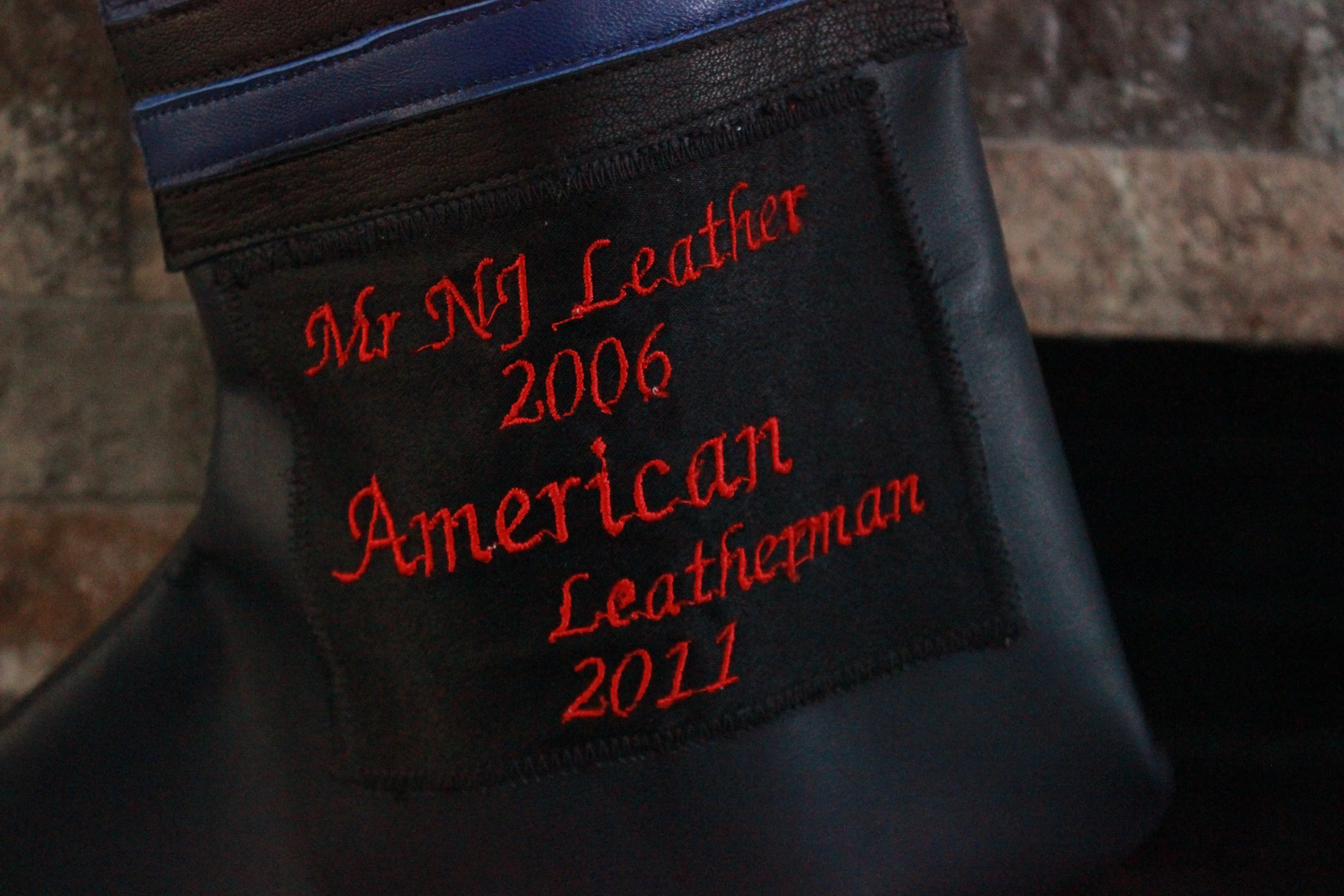 Leather Christmas Stocking - 100% Hand Made in the USA. Monogramming Available.