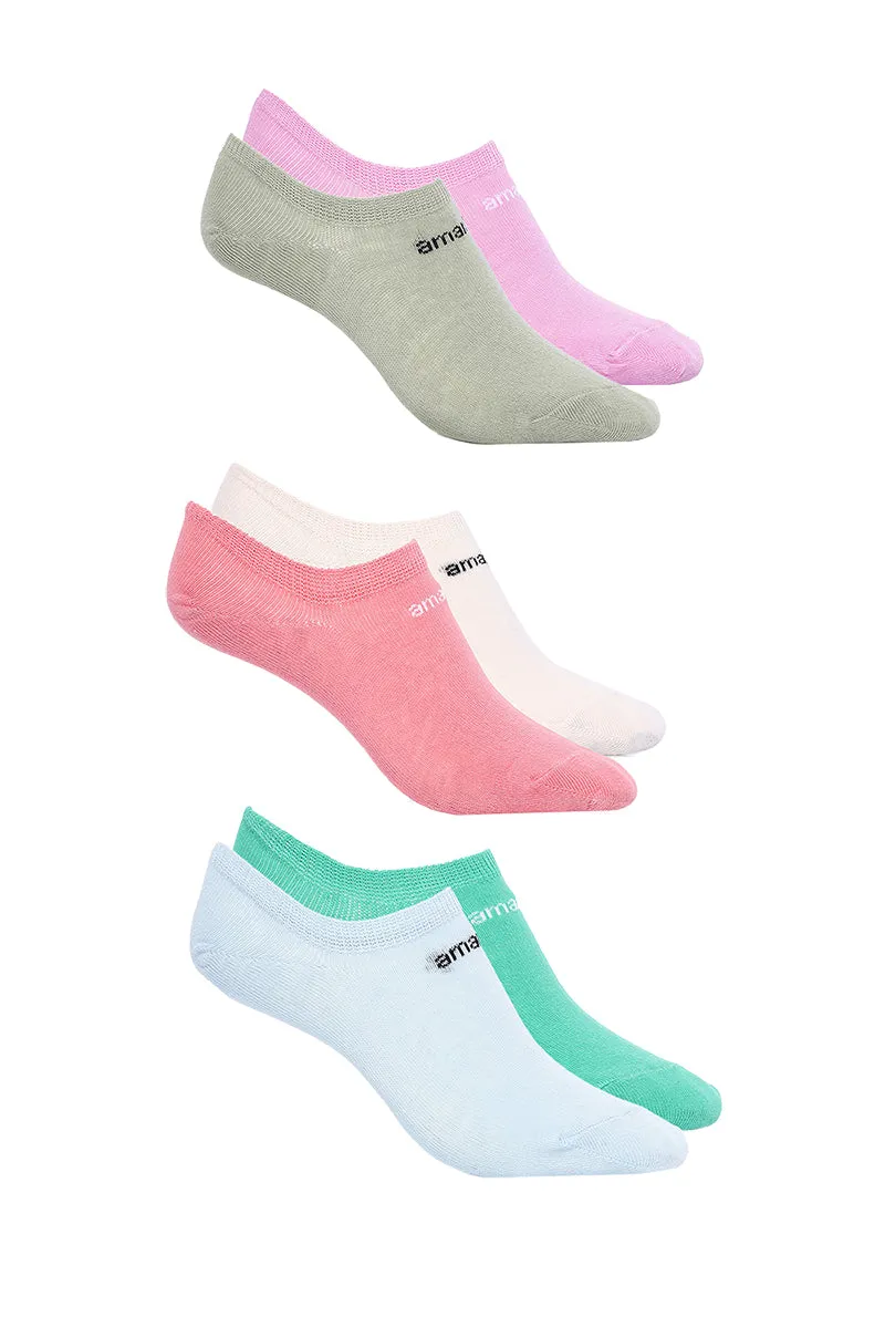 Low Cut Socks (Pack of 6) - Multicolor