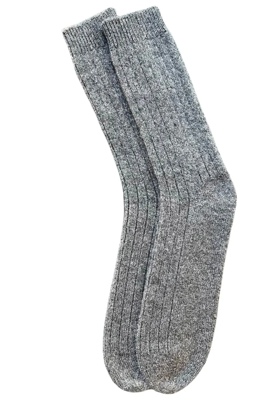 Men's Cashmere Bed Socks - Charcoal