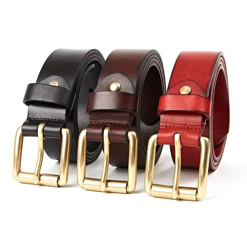 Men's Genuine Leather Belts