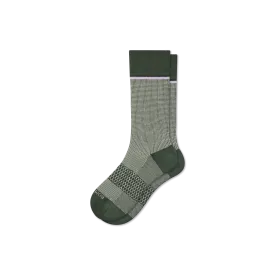 Men’s Grid-Knit Dress Calf Socks