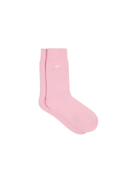 Mens Recycled Cashmere Socks—sakura pink