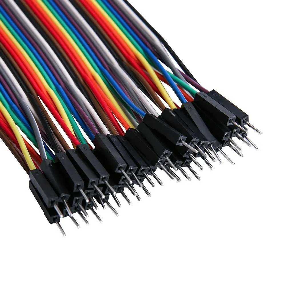 Multicolored Dupont Wire Kit for Arduino (120pcs)