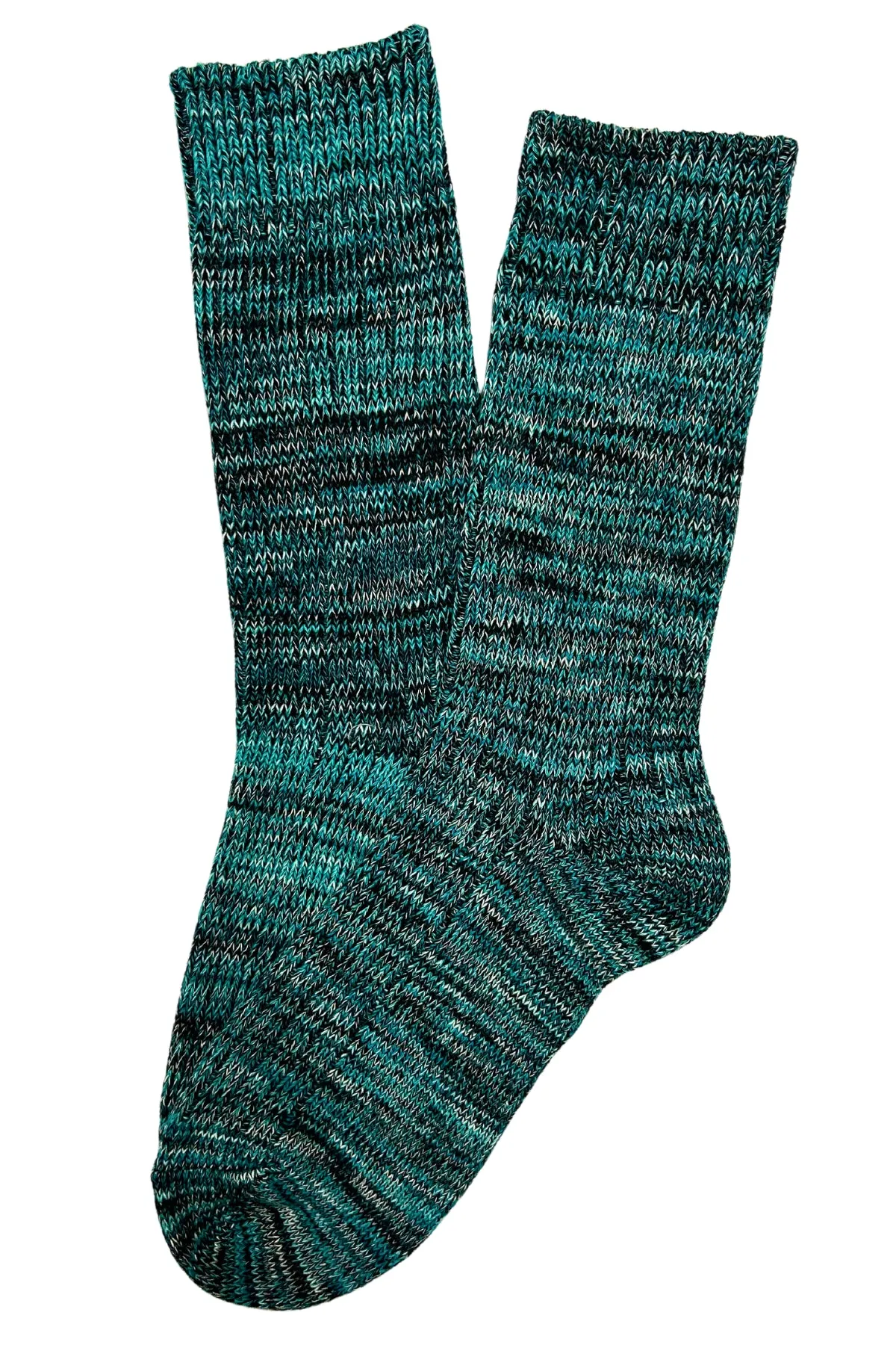 Olivette Knit Socks Green