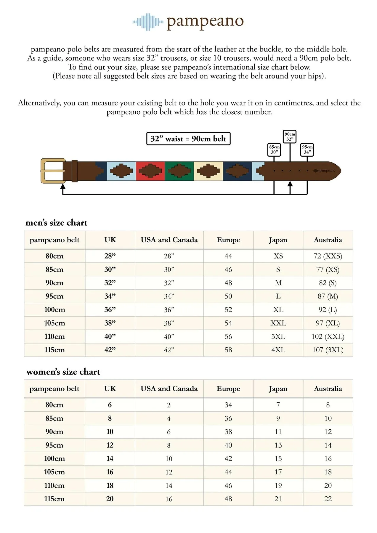 Pampeano Polo Belt 'Dulce'