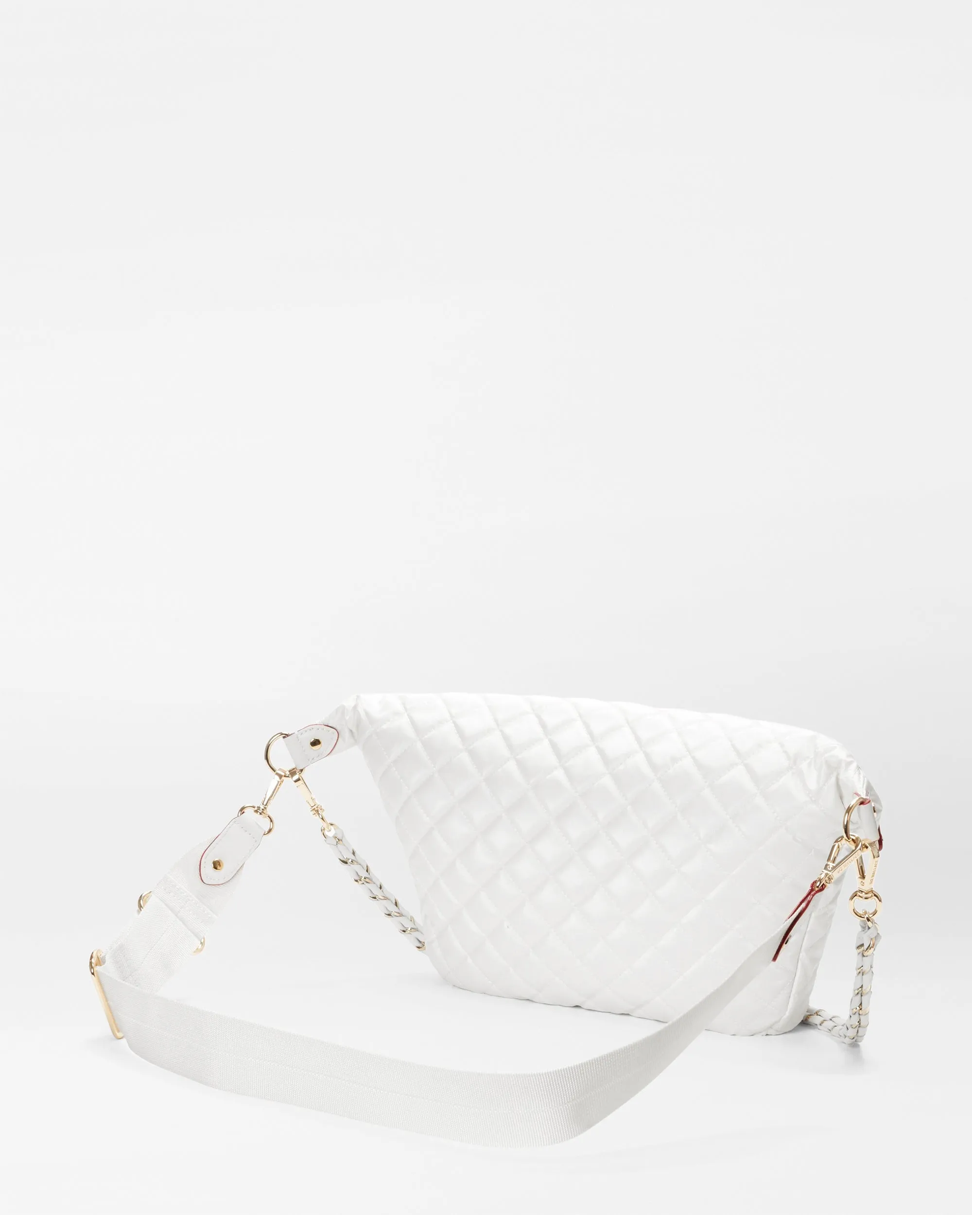 Pearl Metallic Crosby Crossbody Sling Bag