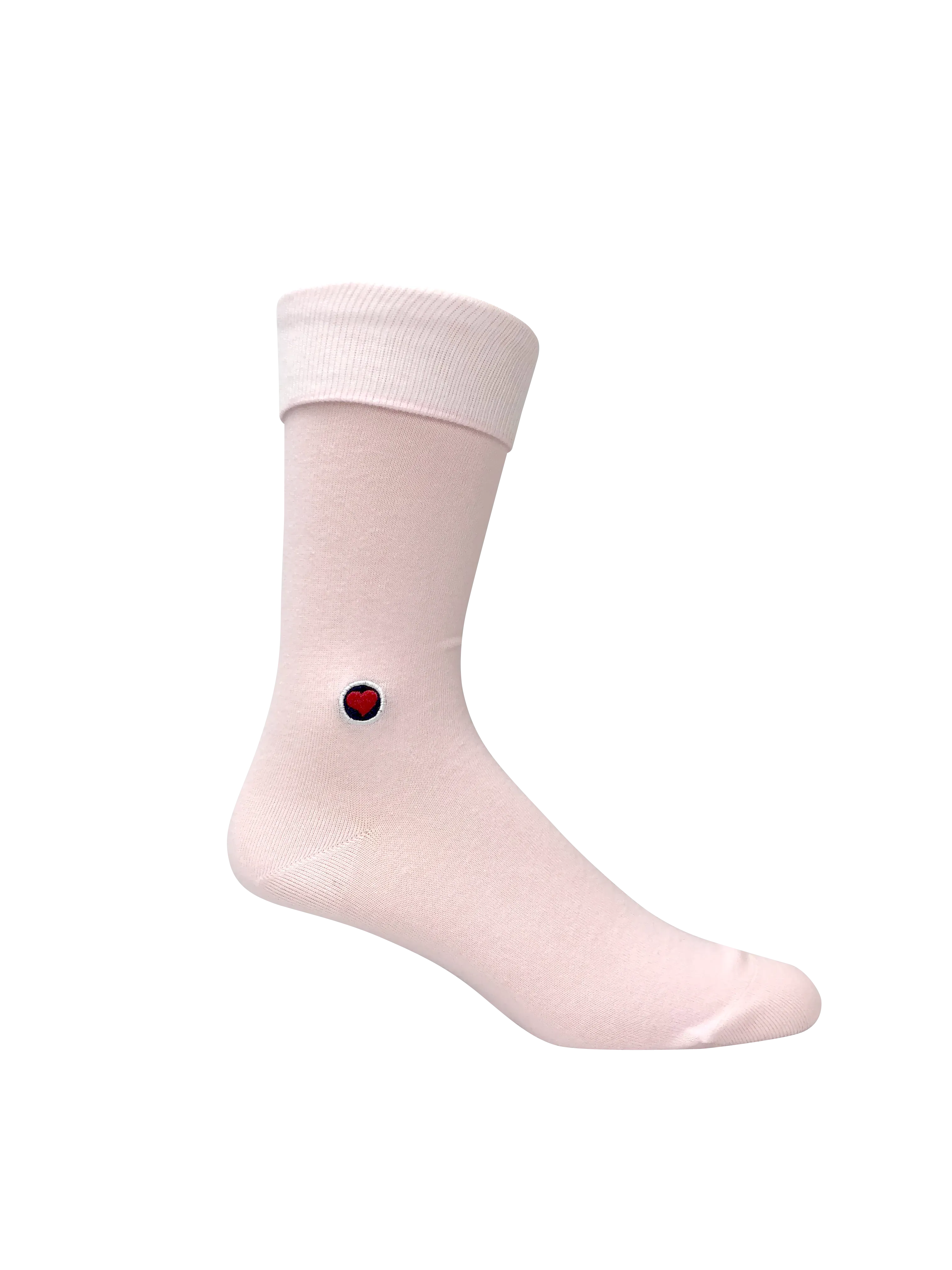 Pink Solid Socks (M)