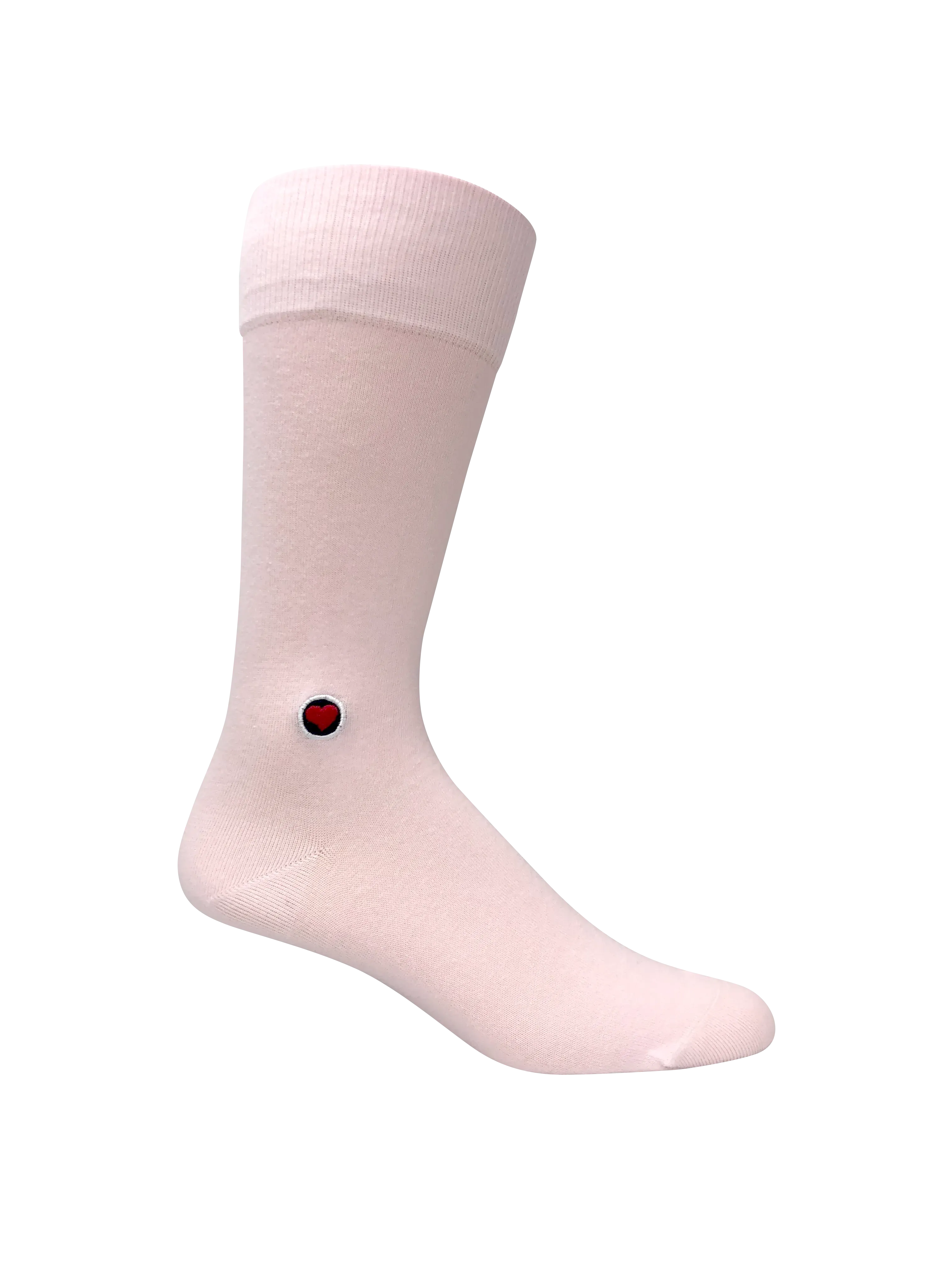 Pink Solid Socks (M)