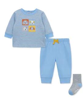 Puppy Pals Jogger Set (3M-12M)