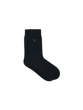 Recycled Cashmere Socks—black