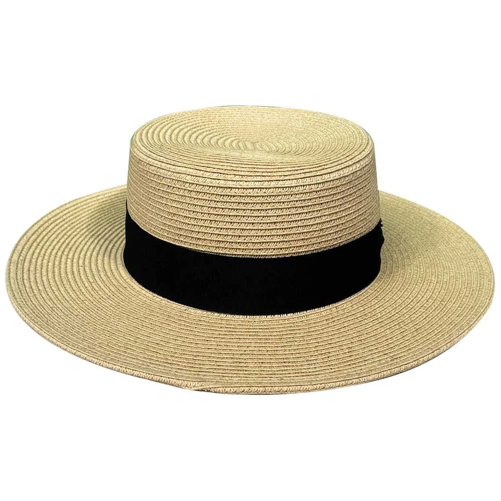 Saint Martin - Paper Braid Boater Hat