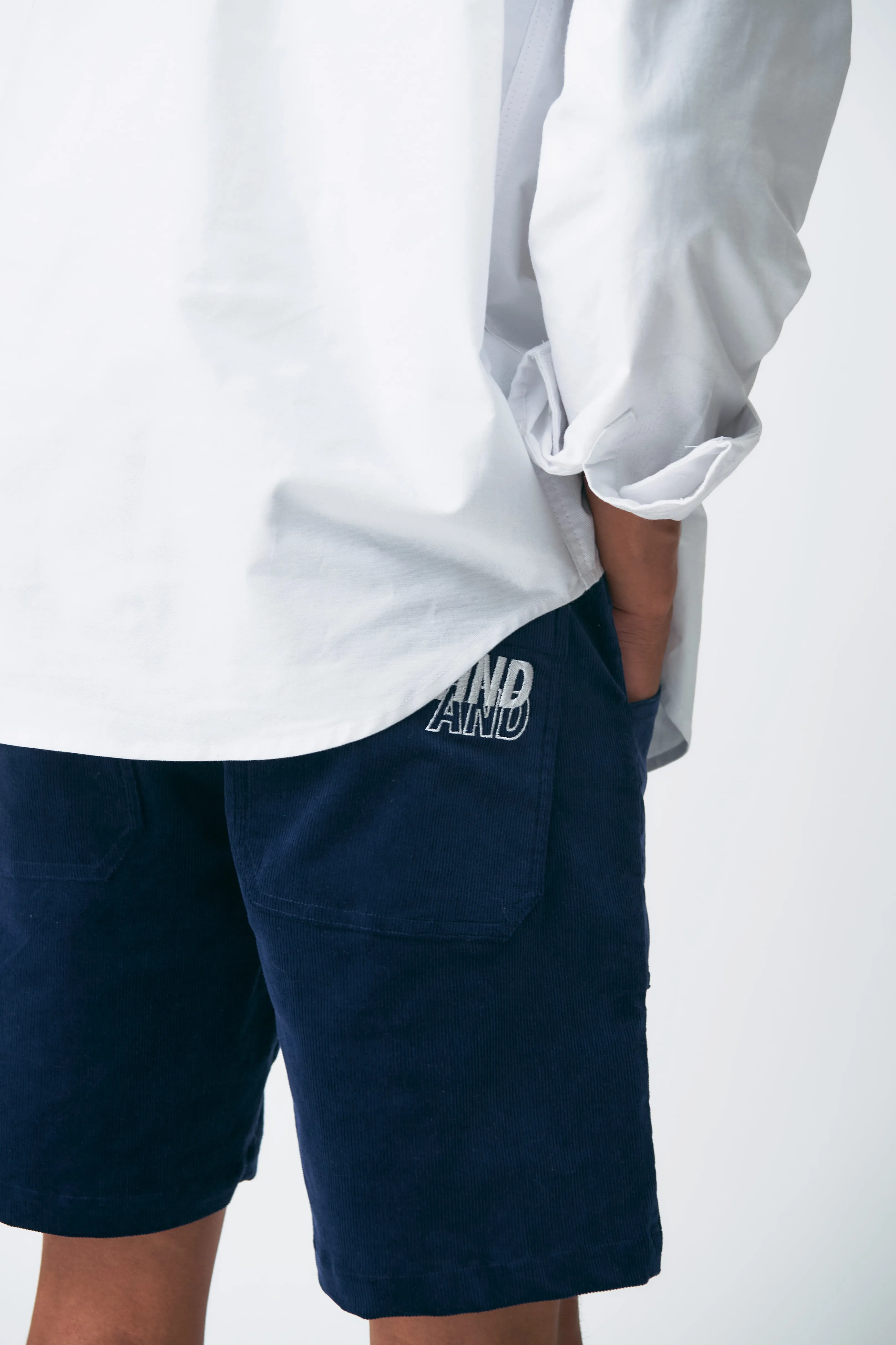 SEA CORDUROY SHORT / NAVY