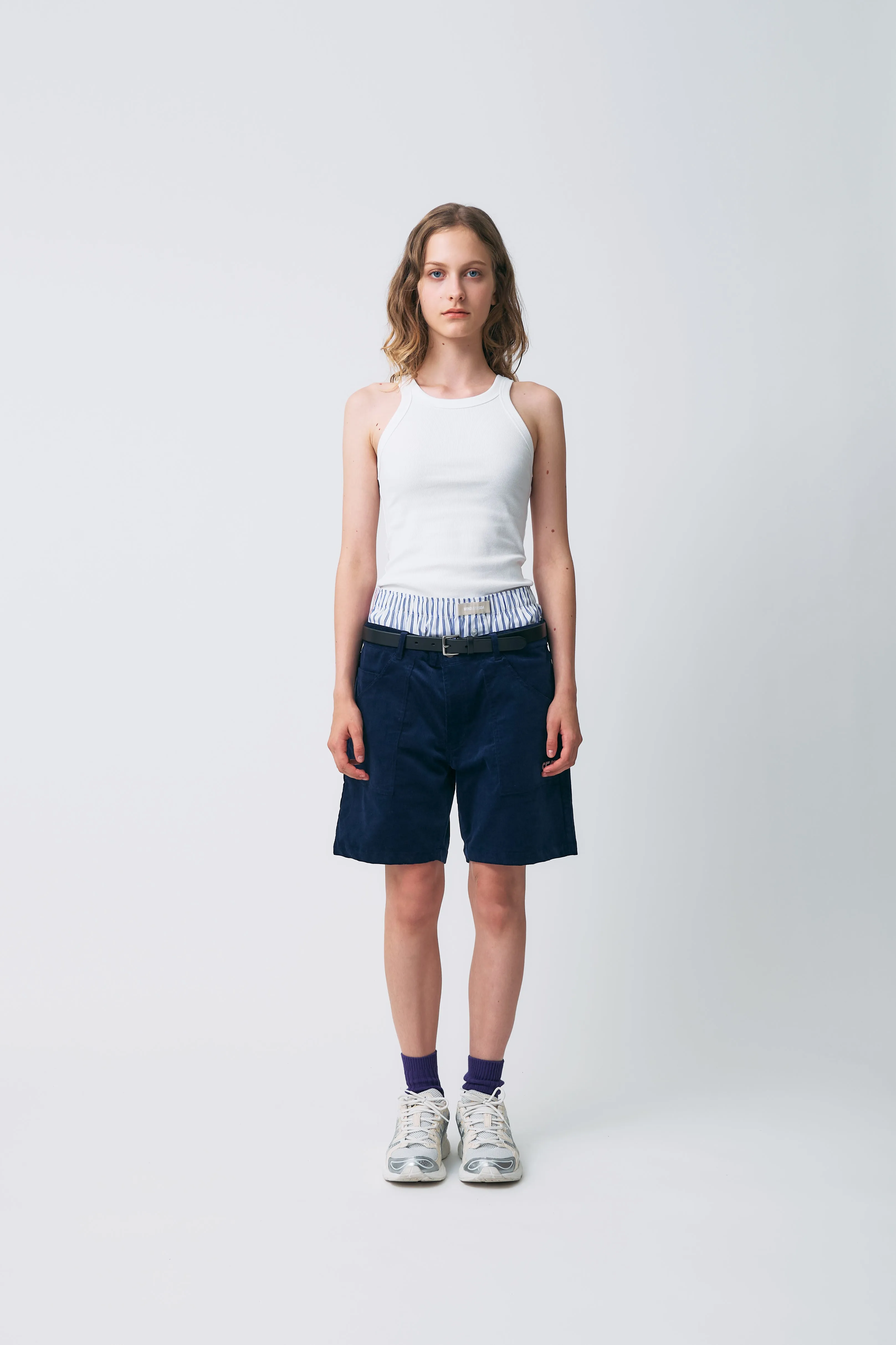 SEA CORDUROY SHORT / NAVY