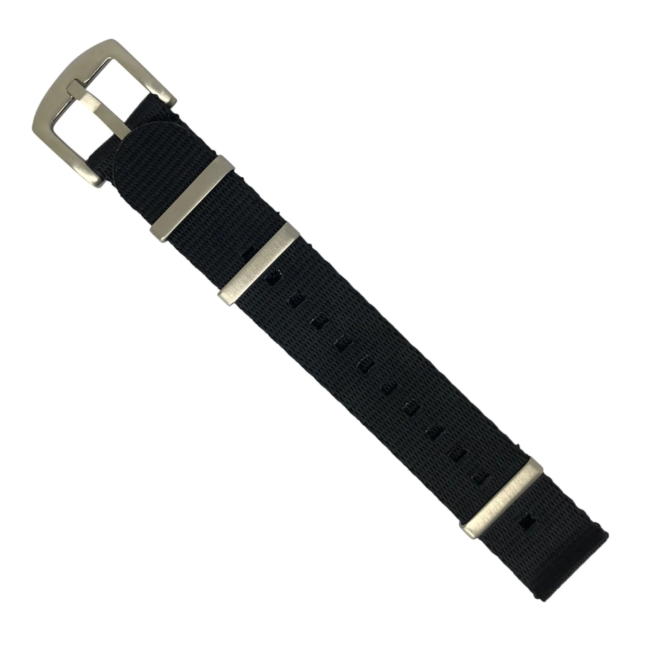 Seat Belt Nato Strap in Black