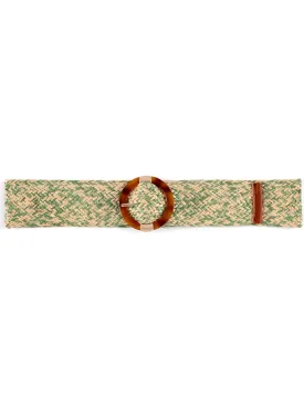 Shiraleah Camille Belt, Green - FINAL SALE ONLY