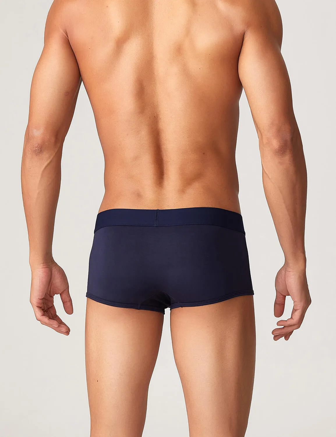 Solid Color Modal Boxer Briefs 22201