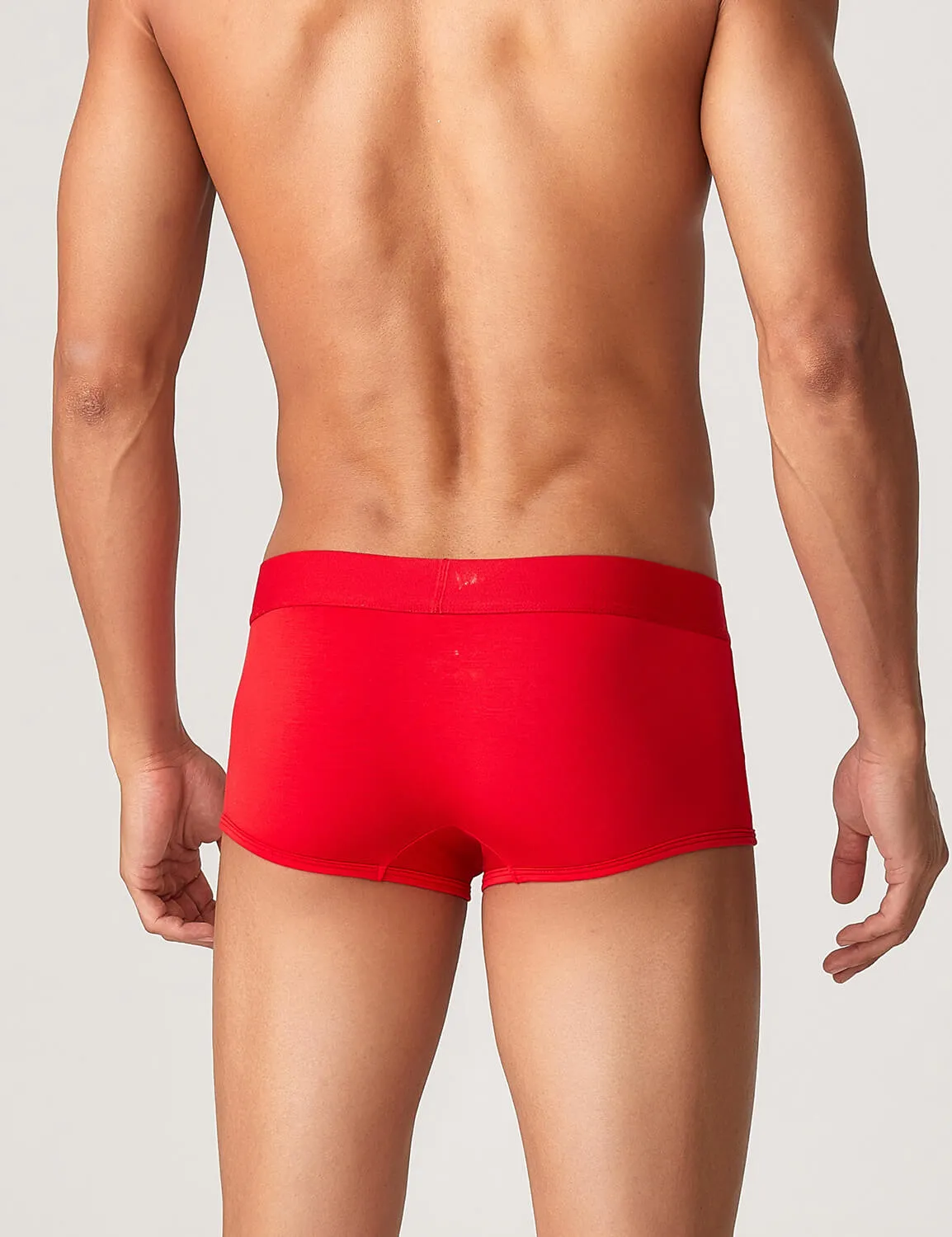 Solid Color Modal Boxer Briefs 22201